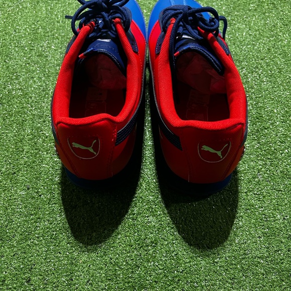 Men’s NWOB BMW M Motorsport Roma Via Shoes 9.5 Blue Red - Picture 5 of 7